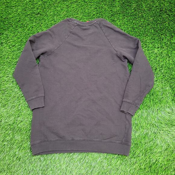 Nas Hip-Hop Sweatshirt Womens XS 18x25 Faded Black Baggy Illmatic - Picture 3 of 14